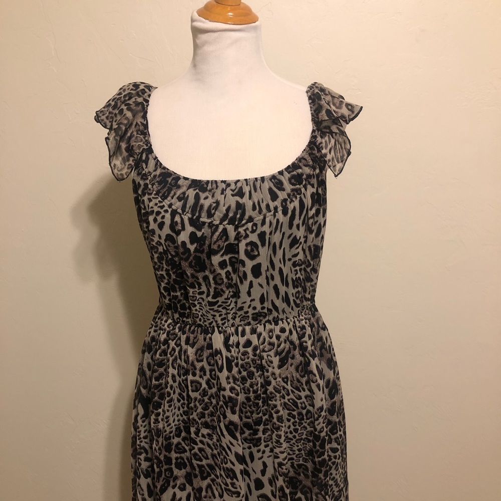 Black Poppy Leopard Dress 🐆